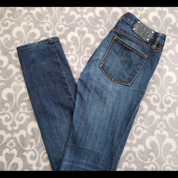 Tory Burch Super Skinny Jeans, great condition! - Picture 1 of 3